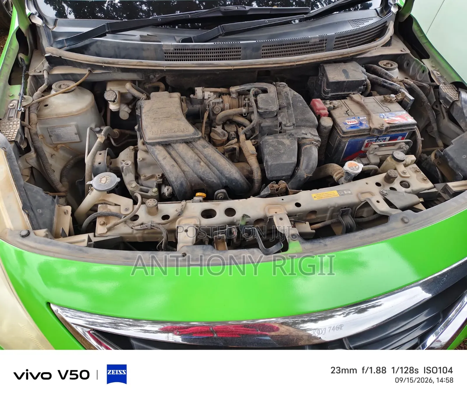 Nissan Latio 1.2 2016 Green