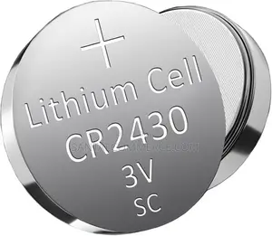Lithium Cell CR2430 3V Coin Button Battery – 1pc