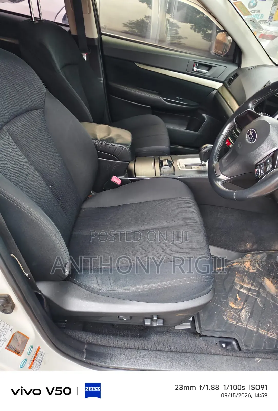 Subaru Outback 2.5i 4dr Wagon AWD (2.5L 4cyl CVT) 2015 White