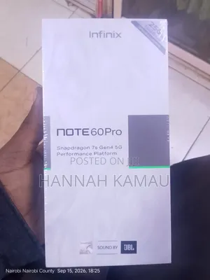 New Infinix Note 60 Pro 256 GB Orange