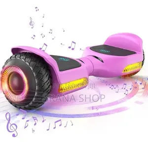 Pink Bluetooth 6.5-Inch Electric Hoverboard 