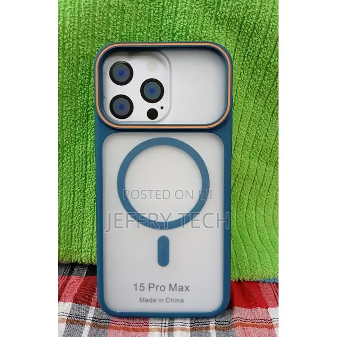 Armor Magnetic Case for iPhone 15 Pro Max – Slim Shockproof Protecti