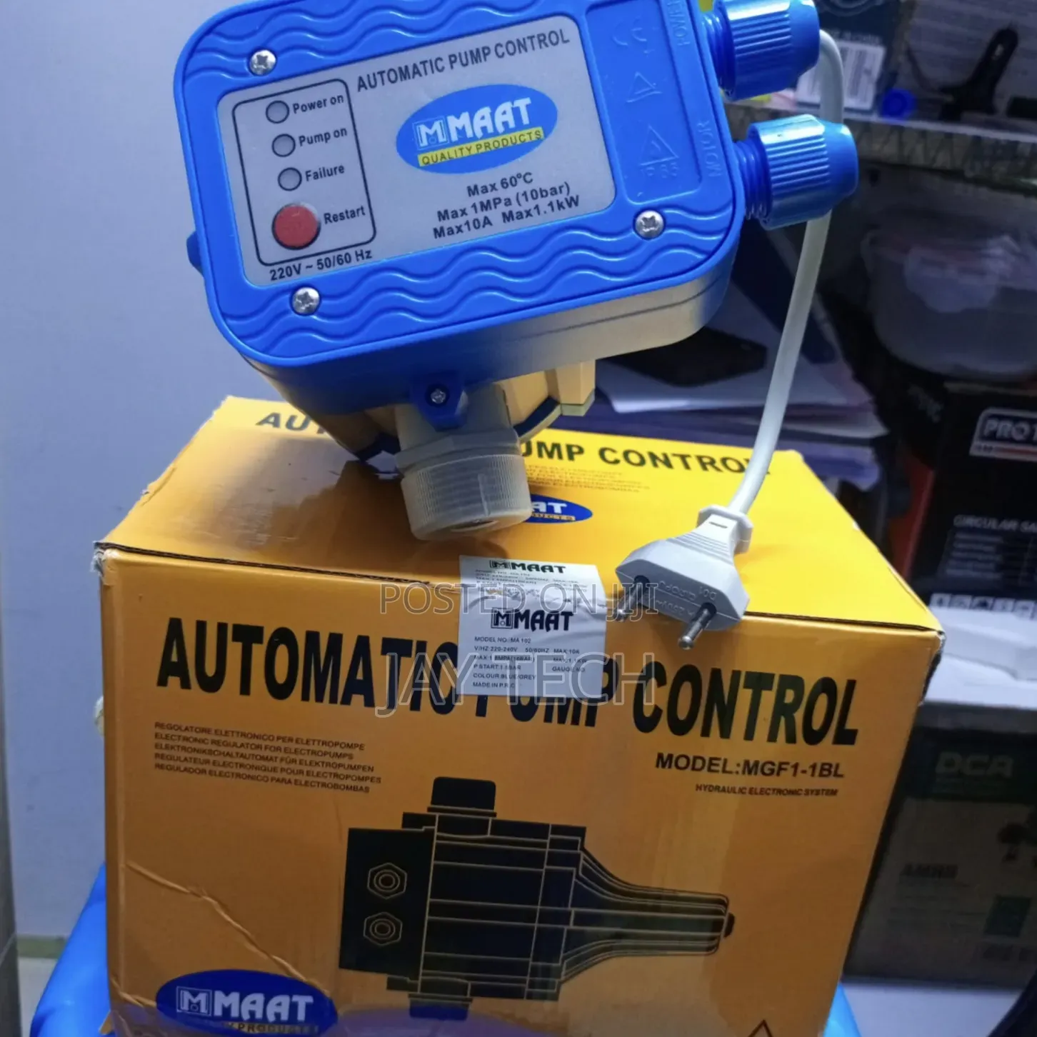 MMAAT Automatic Pump Control (Model MGF1-1BL) – 1.1kW
