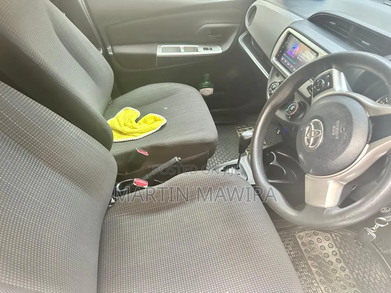 Toyota Vitz 2015 Black