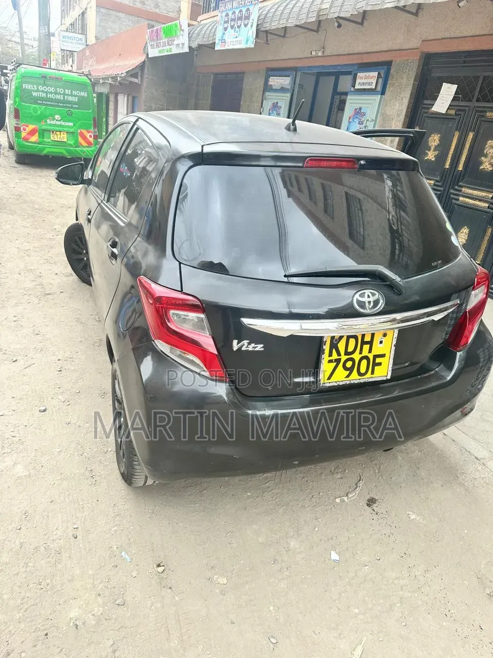 Toyota Vitz 2015 Black