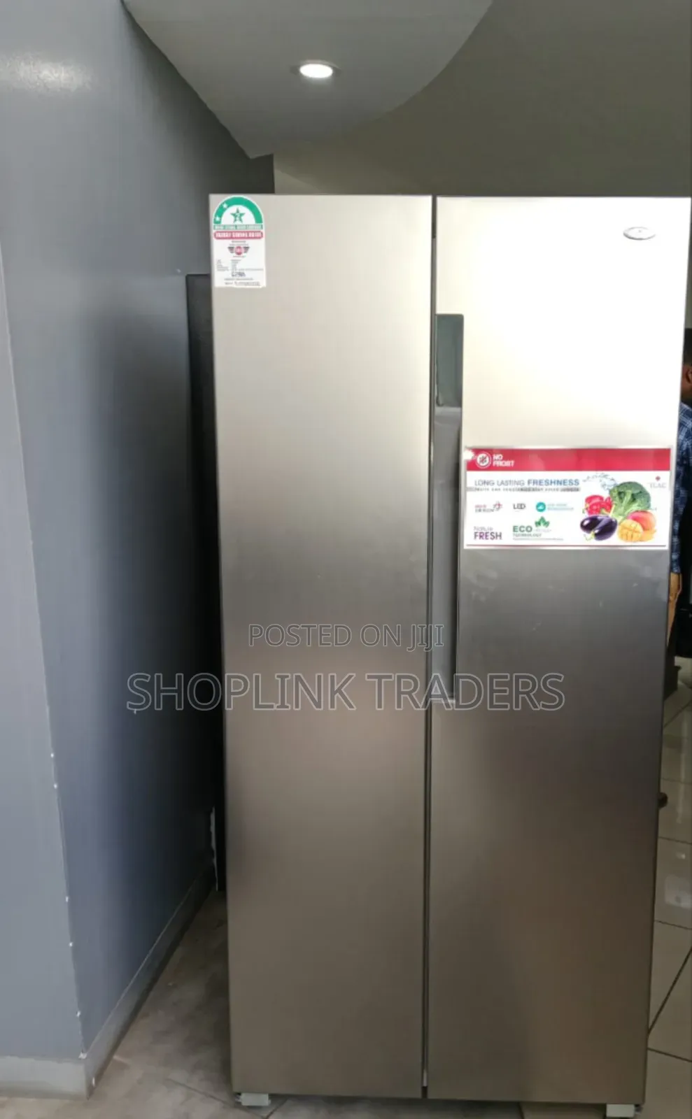 Tlac 430 Liters Side by Side Refrigerator