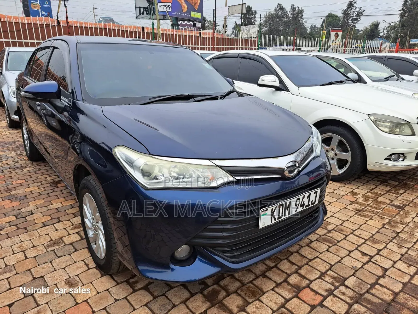 Toyota Axio 2015 Blue