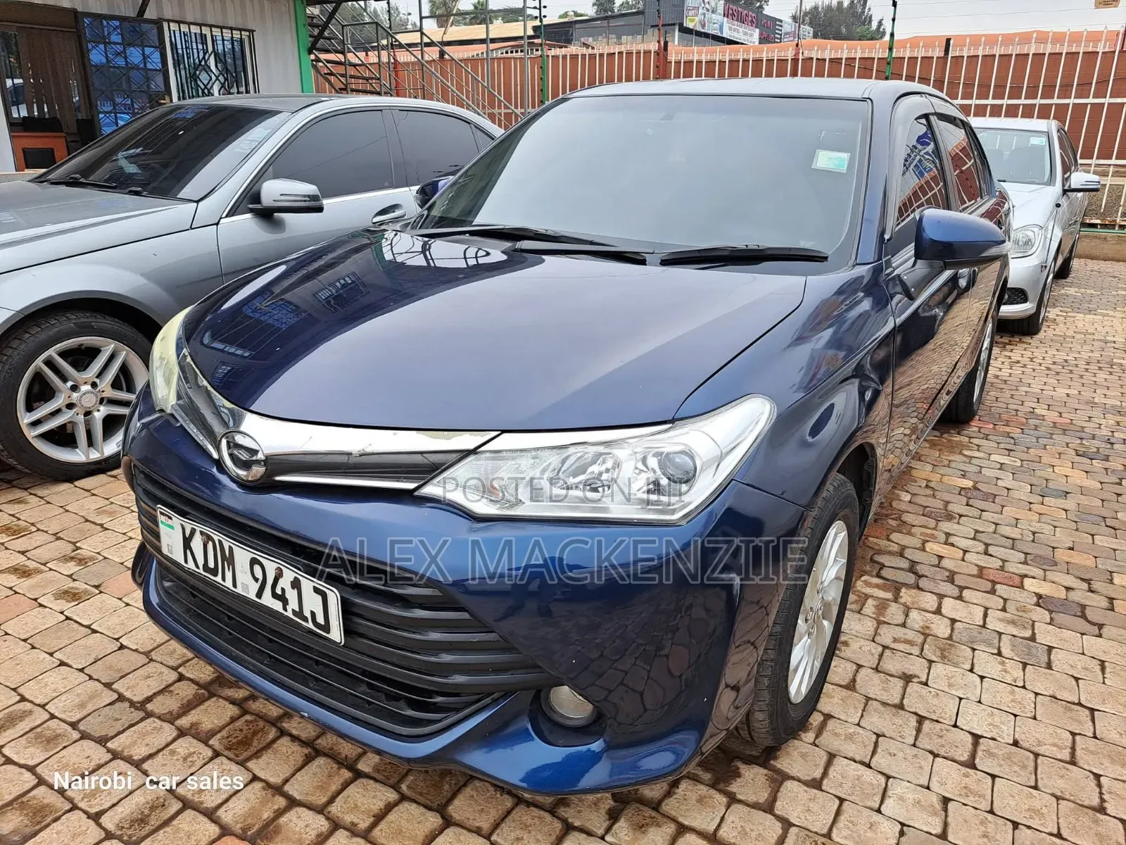 Toyota Axio 2015 Blue
