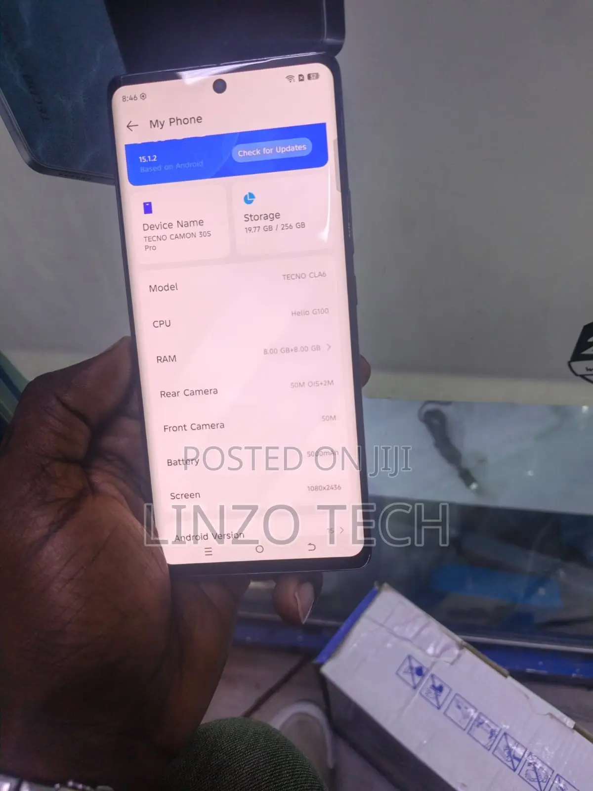Tecno Camon 30S Pro 256 GB Black