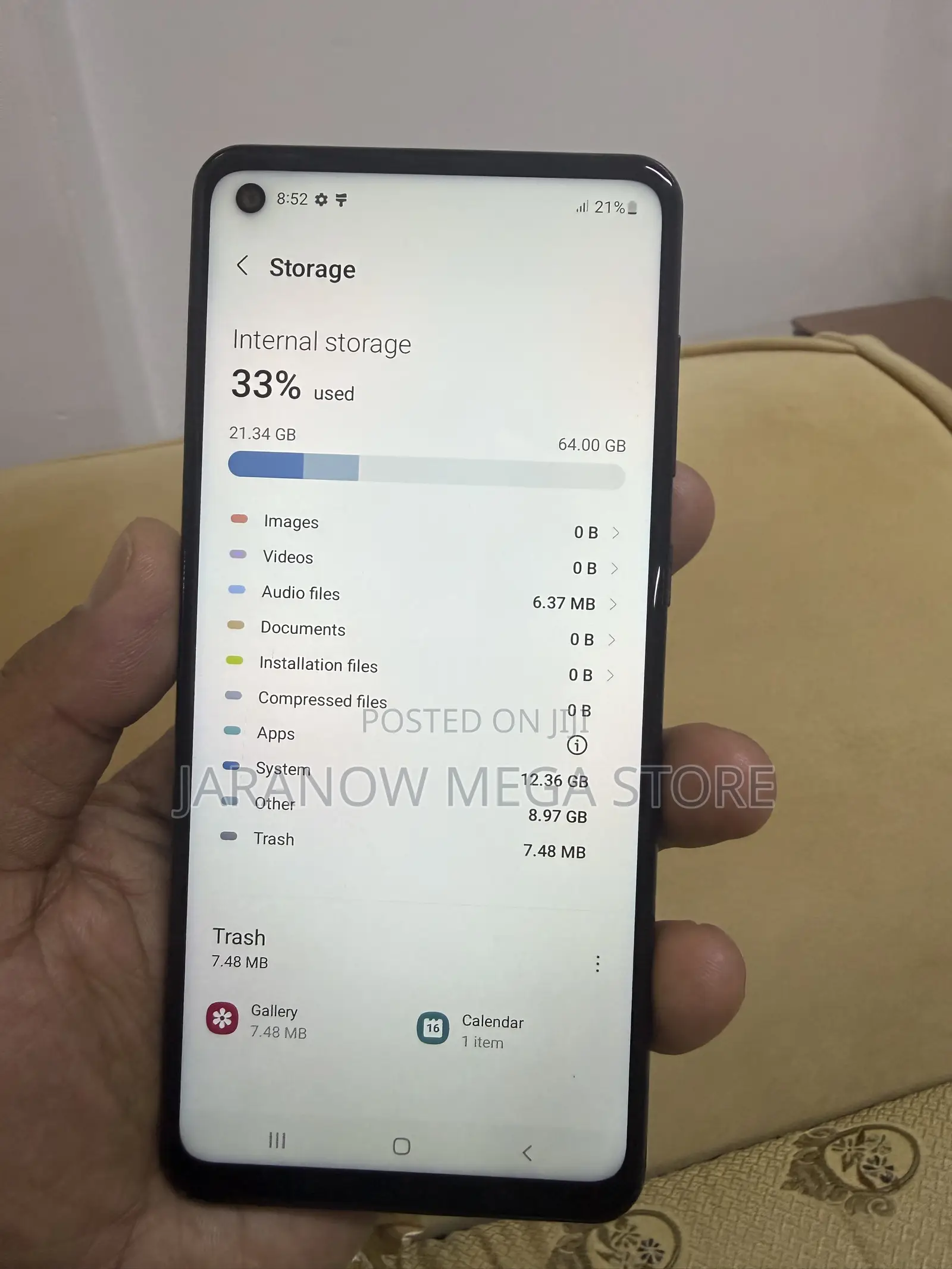 Samsung Galaxy A21s 64 GB Blue