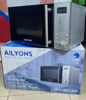 Silver Ailyons Microwave