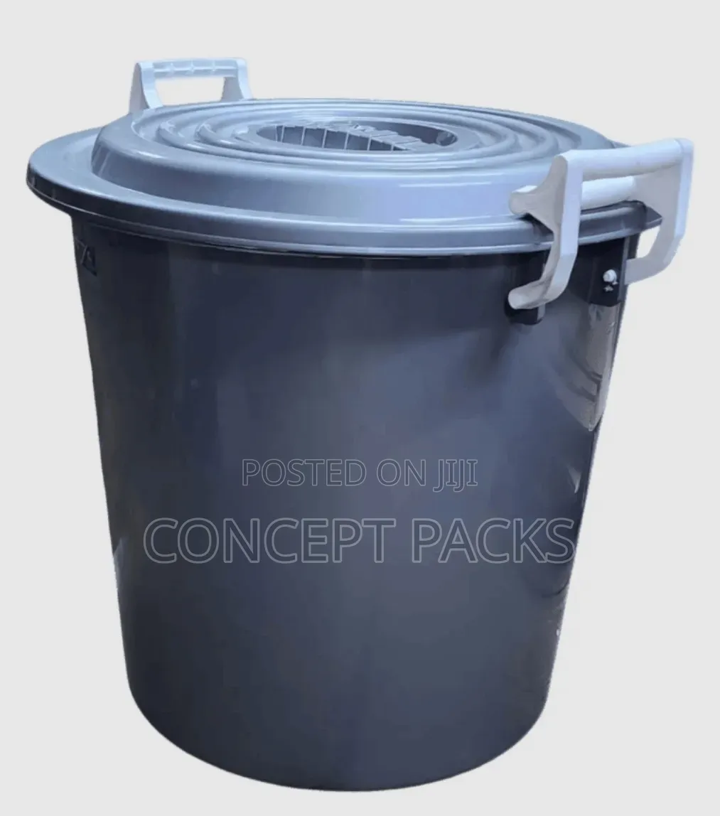 100L Grey Heavy Duty Bin Kenya | Lockable Storage Bin