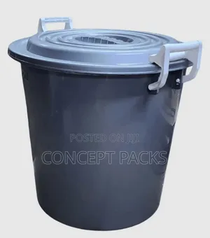 100L Grey Heavy Duty Bin Kenya | Lockable Storage Bin