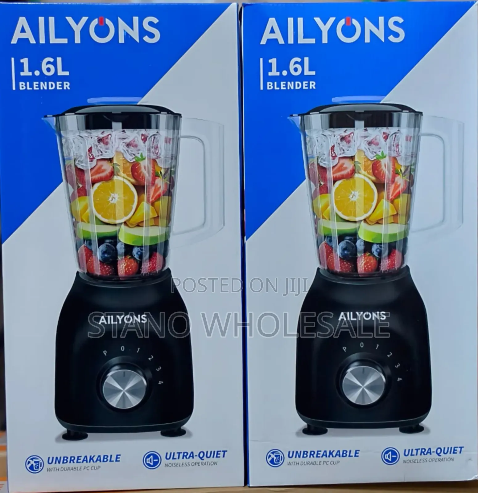 Ailyons Black Electric Blender