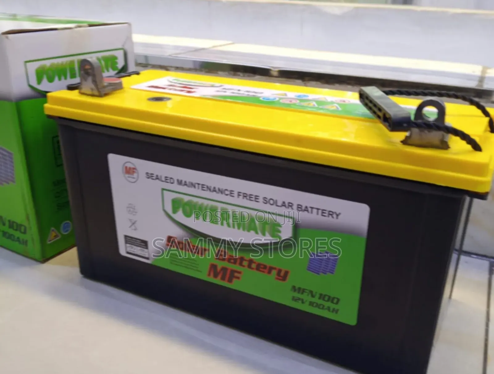 Powermate 100Ah Rechargeable Solar Battery