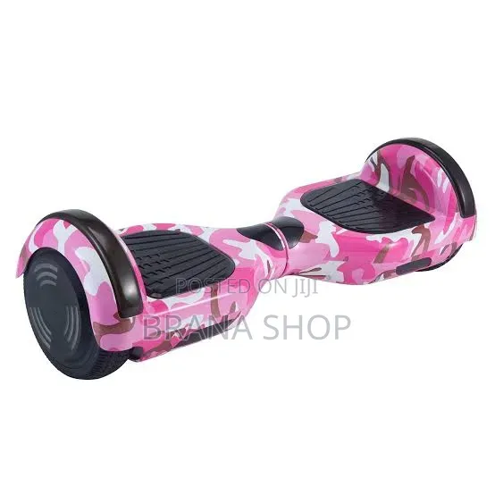 **Pink Combat Style 6.5-Inch Bluetooth Hoverboard **