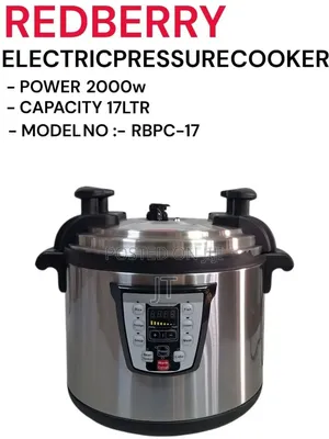 Redberry Electric Pressure Cooker (6l, 17l, 21l, 25l)