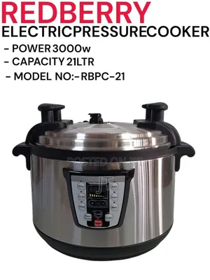 Redberry Electric Pressure Cooker (6l, 17l, 21l, 25l)