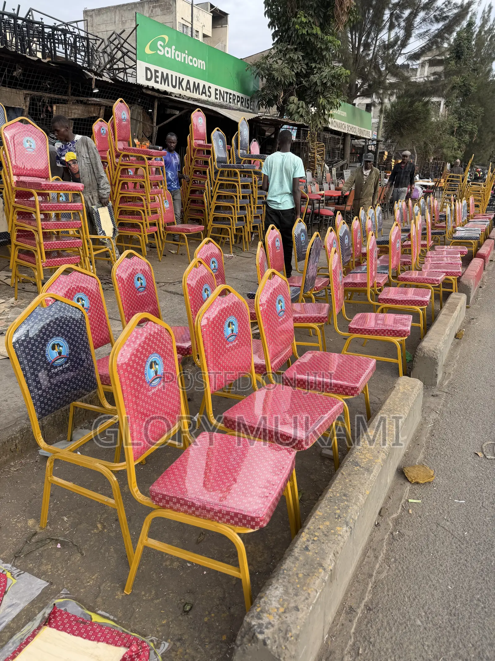 Church Conference Chairs With Logo