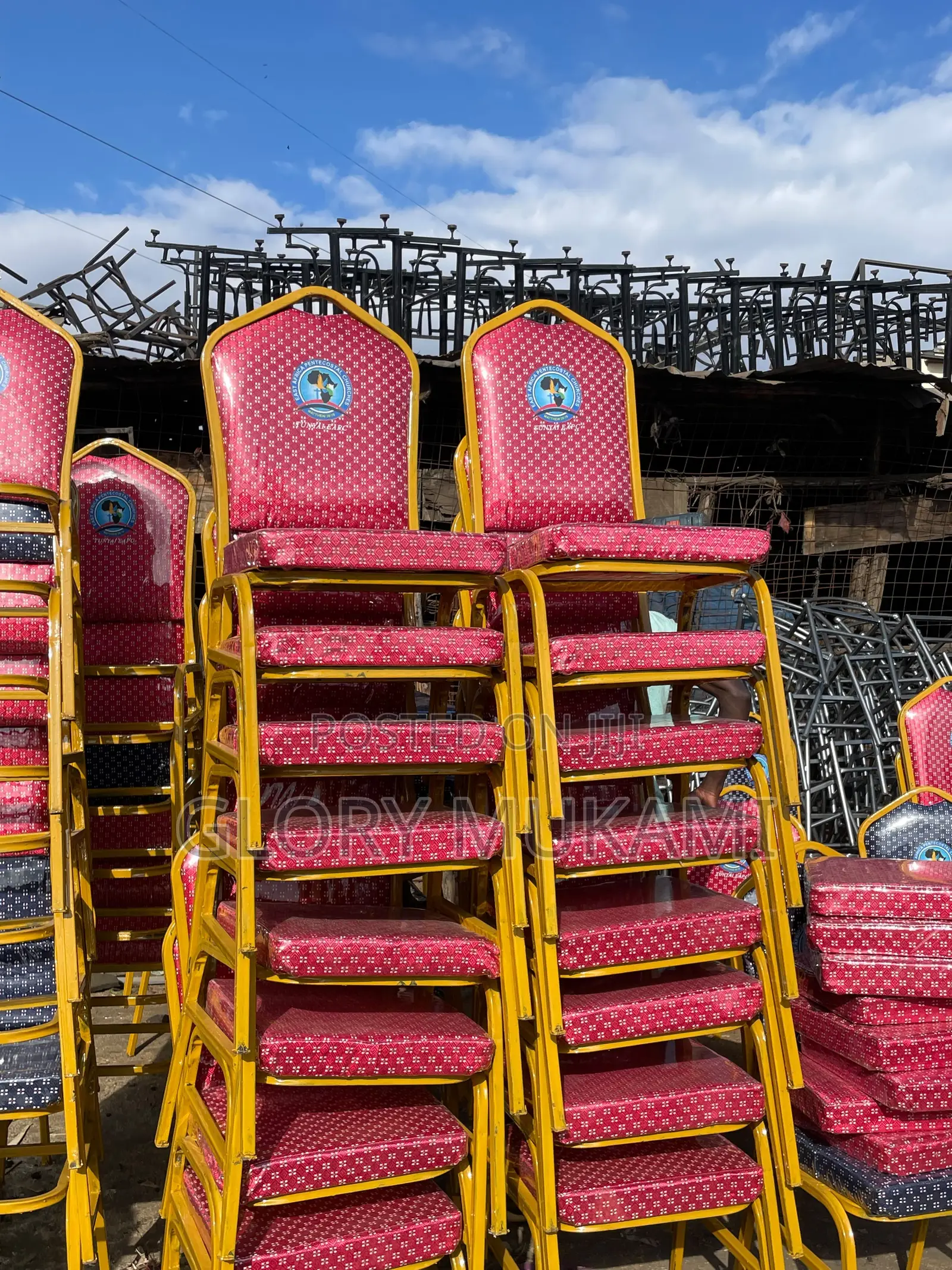 Red Blue Conference Chairs