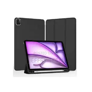 Smart Leather Flip Case for iPad 12.9 / Air 13 (2018,2022,2024,2025)