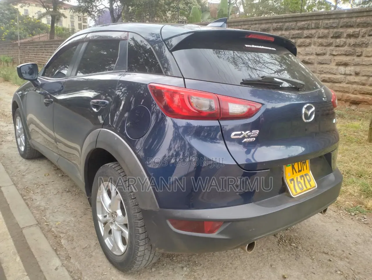 Mazda CX-3 1.5 Diesel AWD 2016 Blue