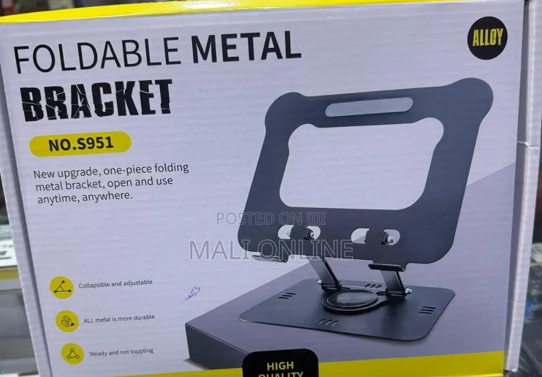 Foldable Metal Desktop Laptop Stand