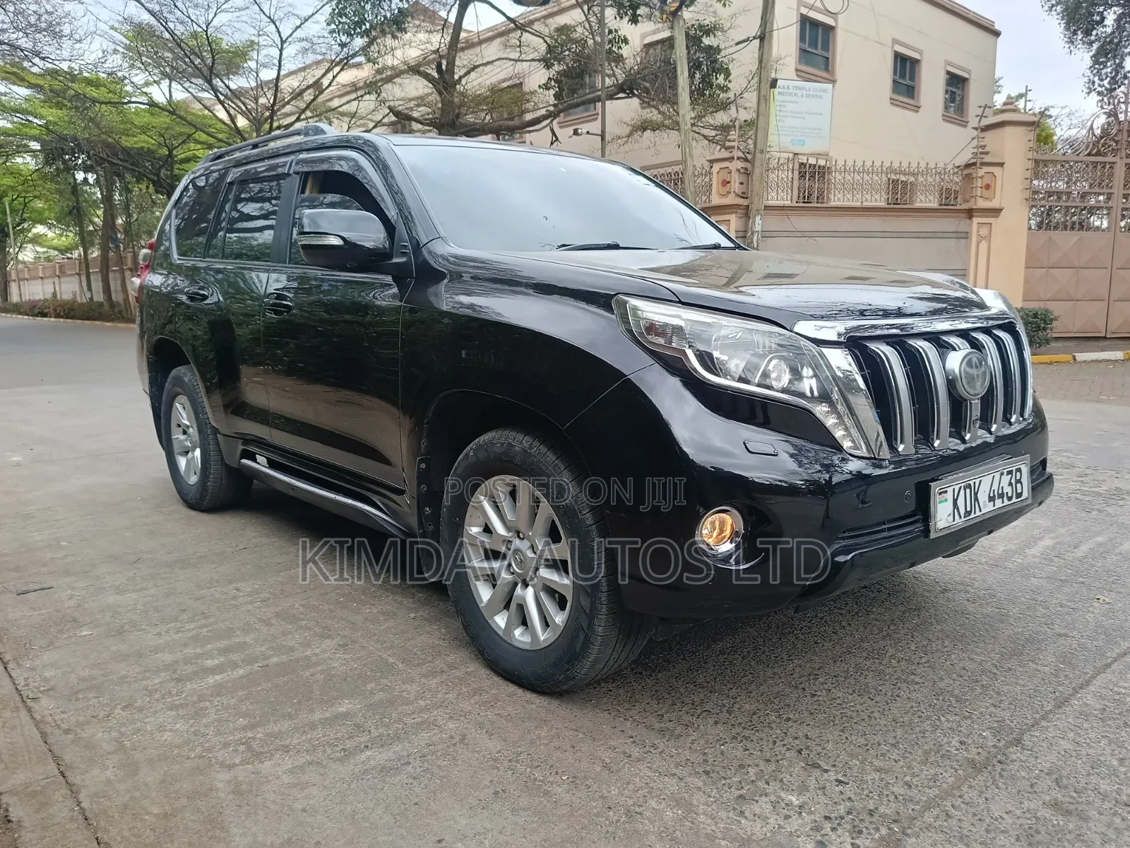 Toyota Land Cruiser Prado 2.8 D-4D 2016 Black