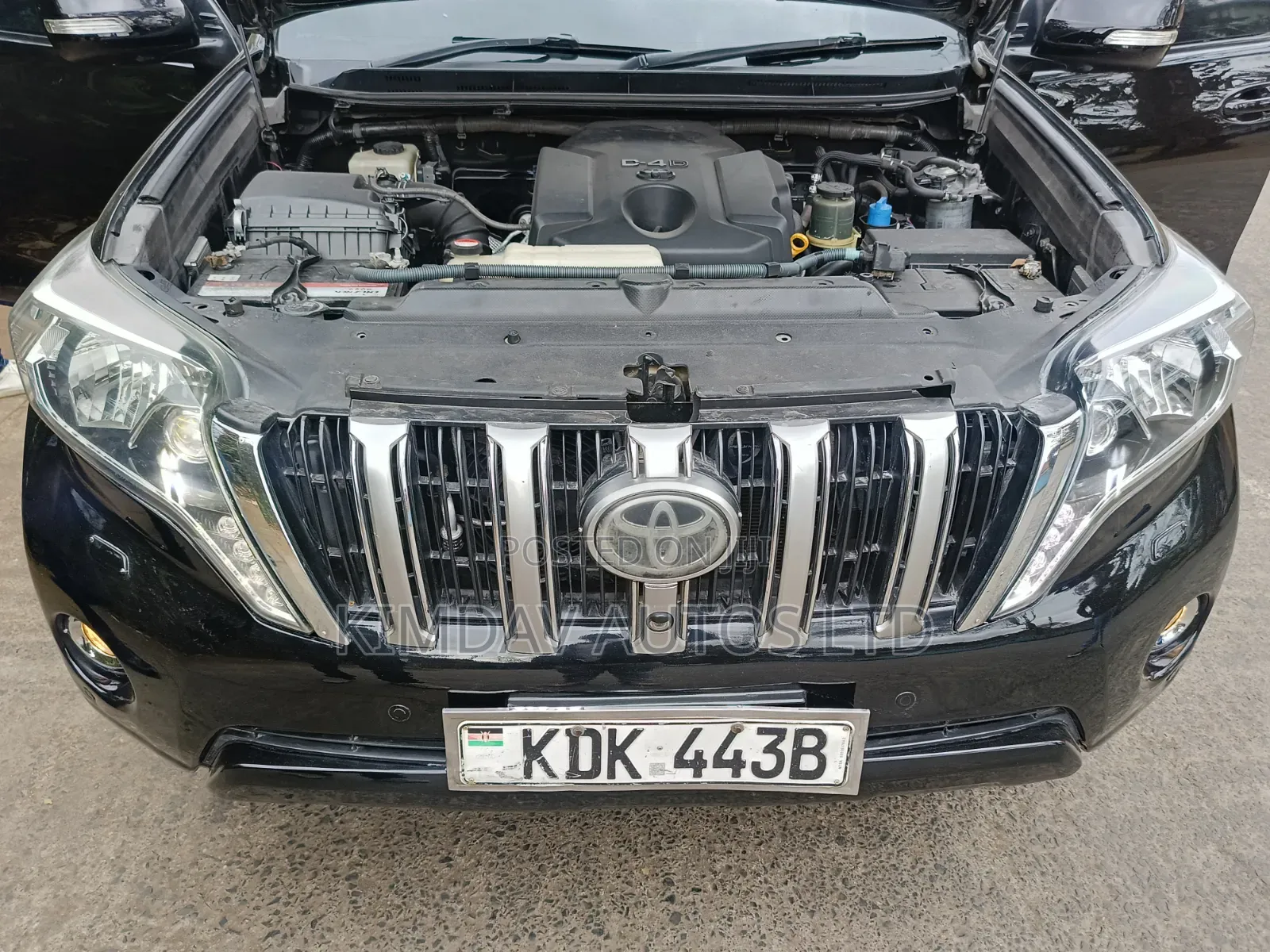 Toyota Land Cruiser Prado 2.8 D-4D 2016 Black