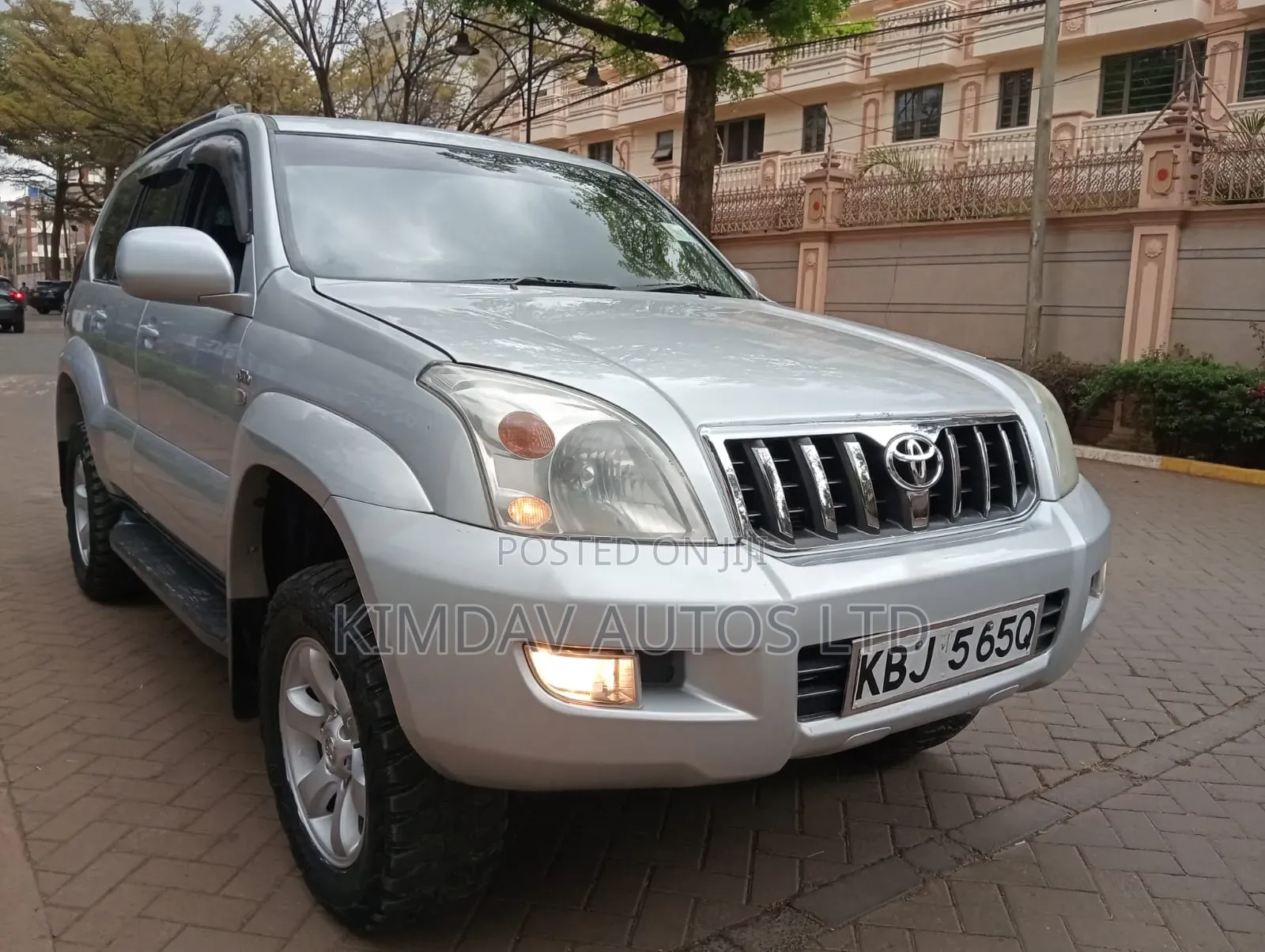 Toyota Land Cruiser Prado 3.0 D-4D 2003 Silver