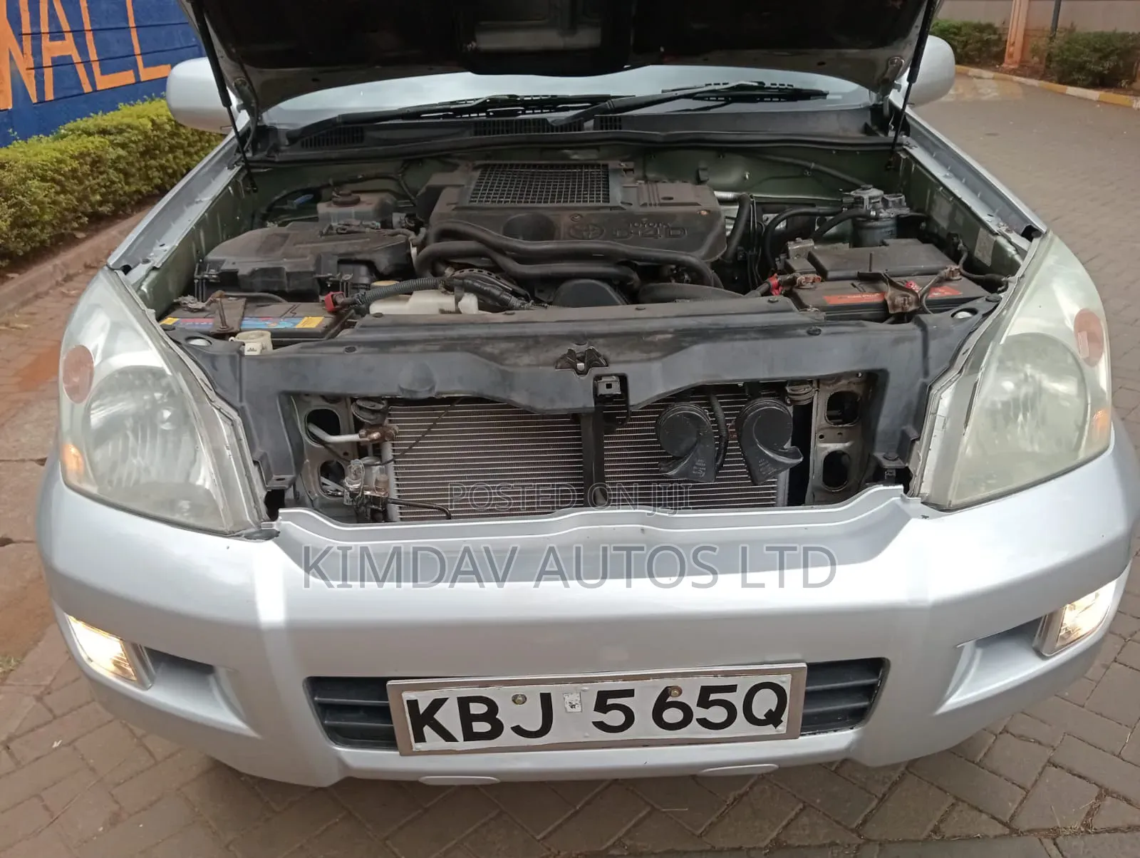 Toyota Land Cruiser Prado 3.0 D-4D 2003 Silver