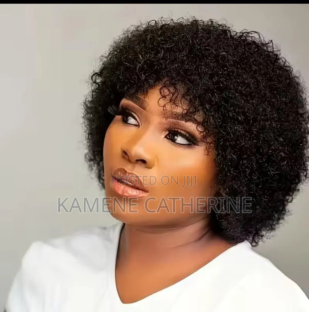 Water Human Short Wig