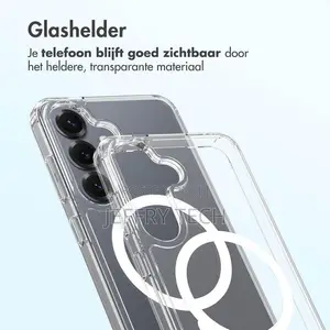Clear Transparent MagSafe Silicone Case for Samsung Galaxy S24 – Shock