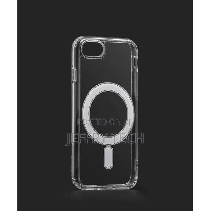 Clear Transparent MagSafe Silicone Case for iPhone 7 – Shockproof, Ant