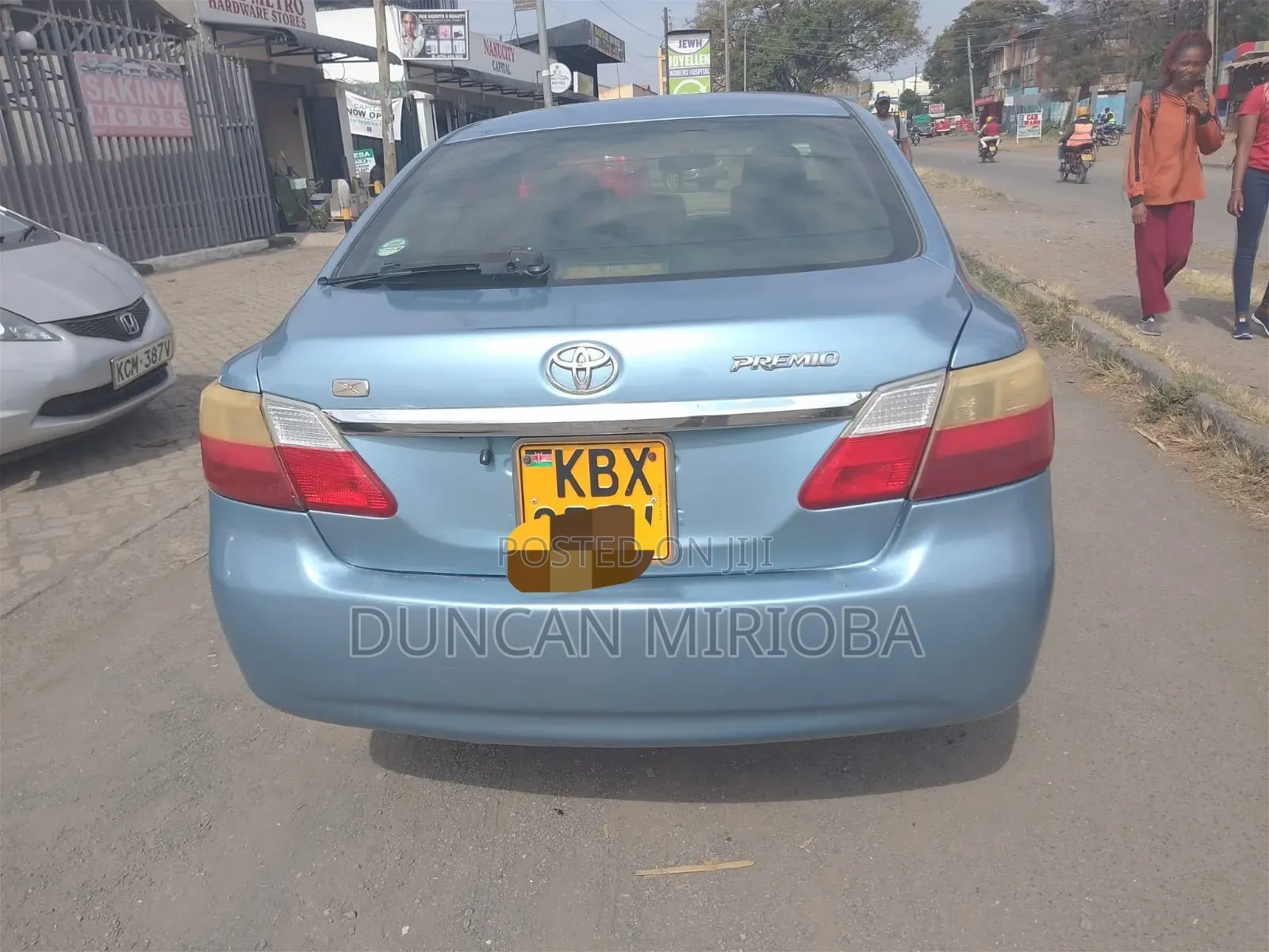 Toyota Premio 2007 Blue