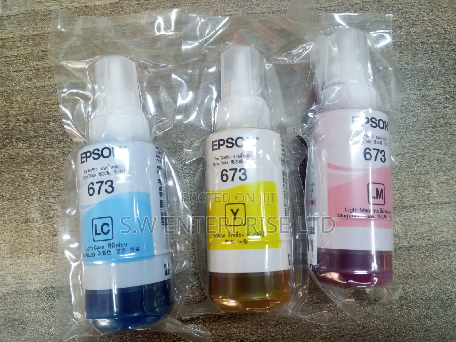 Epson 70ml Ink Bottles-No.673