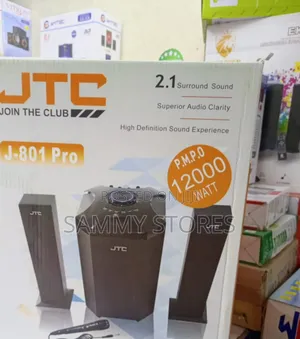 JTC J-801 Pro 2.1 Channel Multimedia Speaker System