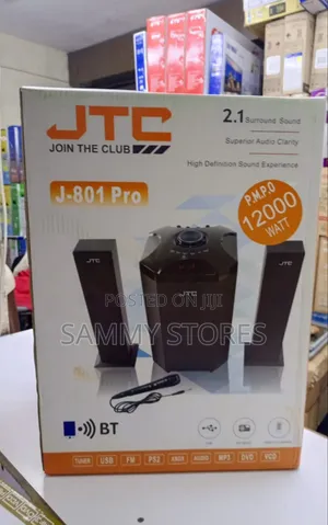 JTC Mtungi HI-FI Home Theatre Subwoofer Speaker System