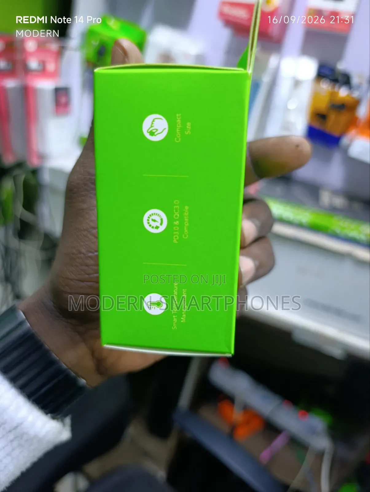 Oraimo Cannon 18s 18W Fast Charging iPhone Wall Charger Kit