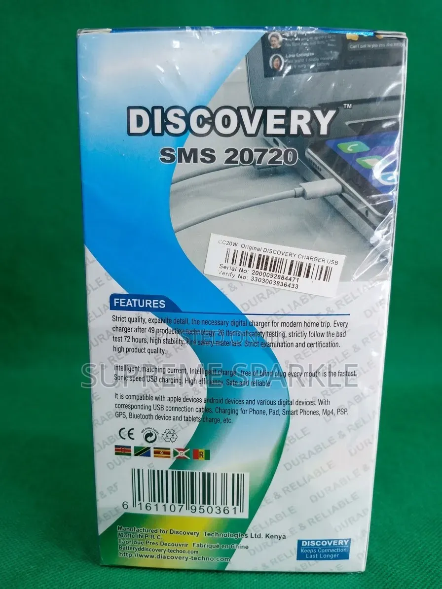 USB-A to Type-C Data Cable Discovery 6A 100W Fast Charging