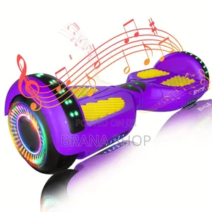 **6.5 Bluetooth Hoverboard – Purple Yellow **