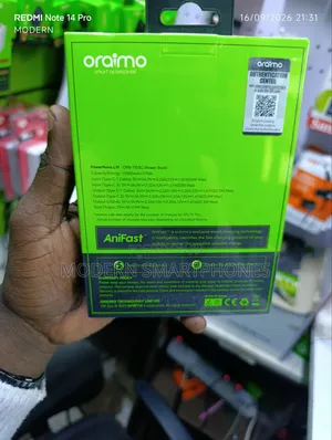 Oraimo PowerNova L11 10000mAh 22.5W Power Bank