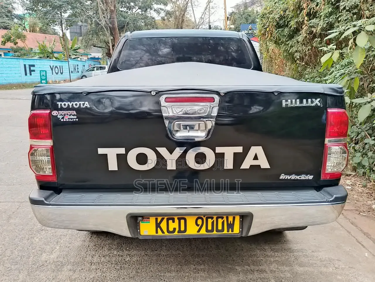 Toyota Hilux 3.0 D-4D Double Cab 2008 Matt Black