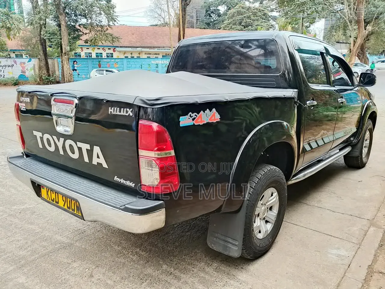 Toyota Hilux 3.0 D-4D Double Cab 2008 Matt Black