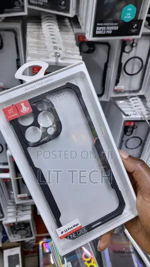 iPhone 15 Pro Max Bumper Shockproof Case