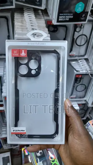 iPhone 15 Pro Max Bumper Shockproof Case