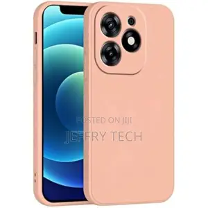 Soft Flexible Silicone Case for Infinix Smart 8, Shockproof Anti-Scrat