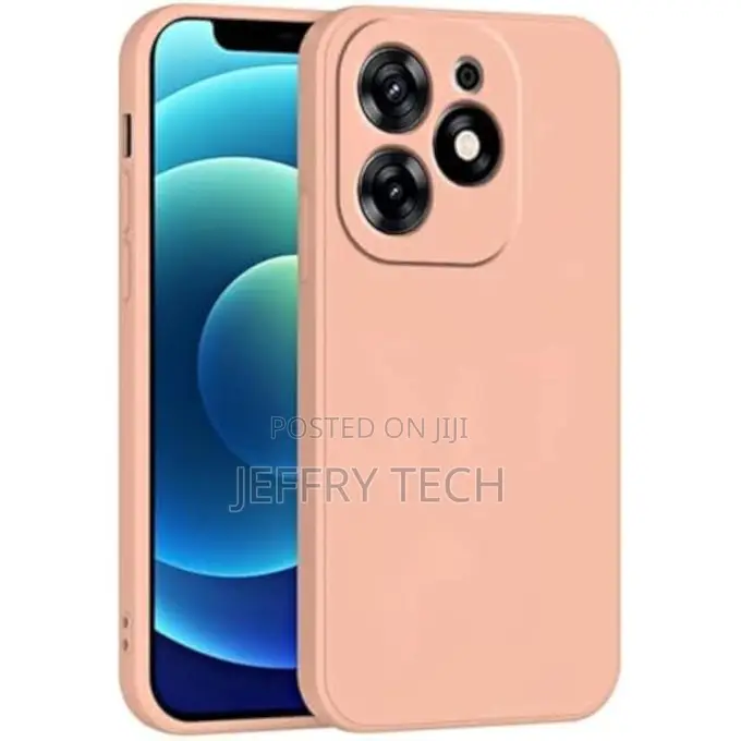 Soft Flexible Silicone Case for Infinix Smart 8, Shockproof Anti-Scrat
