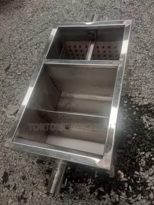 Stainless Steel Grease Trap Dimensions 500mm by 400mm by 300mm