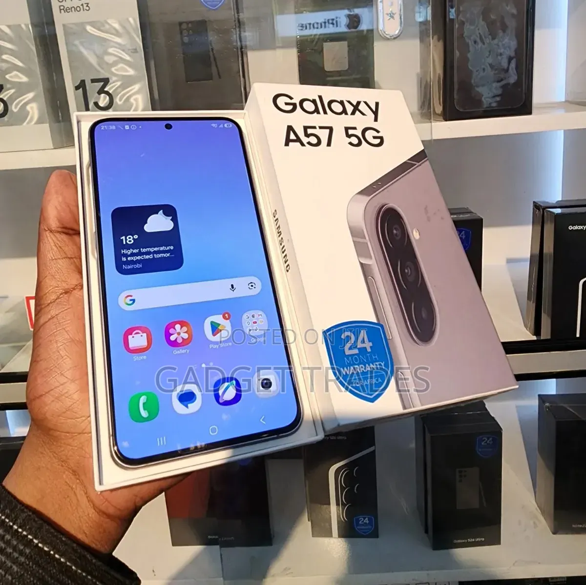 Samsung Galaxy A57 256 GB Gray